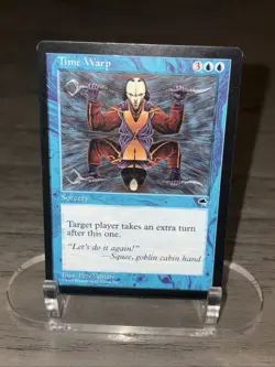 1x Time Warp Tempest MTG Magic the Gathering LP (C) - Image 1