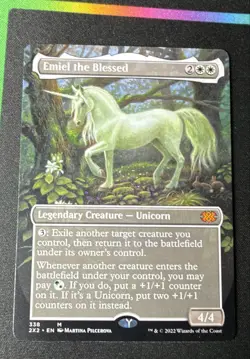 MTG Emiel the Blessed (Borderless) Double Masters 2022 Regular 338 - Image 1
