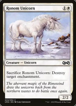 Ronom Unicorn Foil Ultimate Masters 33 NM MTG - Image 1