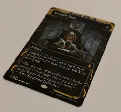 Wizards Vampiric Tutor Foil Extended Art Mythic Instant Secrets of Strixhaven - Image 2