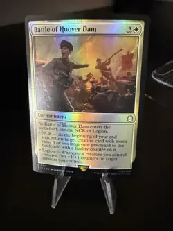 Battle of Hoover Dam - PIP 0011 - MTG Magic the Gathering Fallout Foil - Image 1