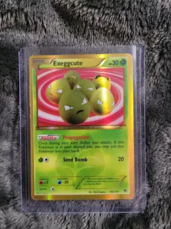 Pokemon Exeggcute Full Art Secret Rare Holo Plasma Blast 102/101 English - Image 1