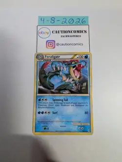 Pokemon Feraligatr 25/95 Call of Legends Rare Regular Stage 2 (PB5) - Image 1