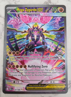 Pokemon Mega Zygarde Ex 120/088 Special Illustration Rare Perfect Order 2026 - Image 1