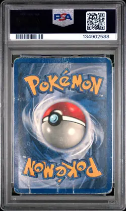 1999 POKEMON BASE SET UNLIMITED #4 CHARIZARD-HOLO PSA 1 - Image 2