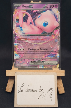 Mew Ex 151/165 - Etat : 100% NEUF - Pokemon 151 EV3.5 VF - Sortie de booster - Image 1
