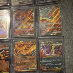 Pokemon TCG Card Lot - Holo, Foil, Full Art, Charizard, Moltres, Gengar - Image 4