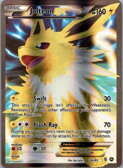 Jolteon EX 28a/083 Holo Promo Alternate Art Promos Pokemon Holo Near Mint - Image 1