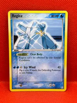 Pokemon Tcg Regice Ex Holon Phantoms 27/110 Non-Holo - Image 1