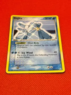 Pokemon Tcg Regice Ex Holon Phantoms 27/110 Non-Holo - Image 2