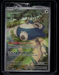 Pokemon TCG Snorlax 051 Scarlet & Violet 151 Promo Sealed NM A - Image 1