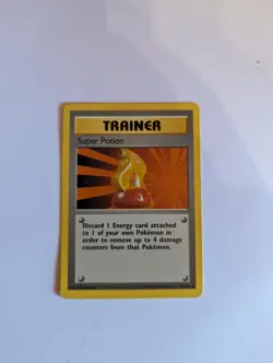 Super Potion 90/102 Base Set Unlimited Uncommon Pokemon TCG - Lightly Played (LP - Image 1