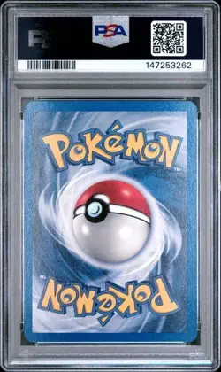 2000 POKEMON GYM CHALLENGE HOLO #1 BLAINE'S ARCANINE PSA 8 - Image 2