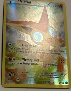 Pokemon 2016 Victini XY117 XY Promos Holo Light Play LP - Image 2