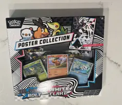 Pokemon TCG Black & White Bolt Flare Binder & Poster Collection - Image 1