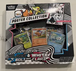 Pokemon TCG Black & White Bolt Flare Binder & Poster Collection - Image 2