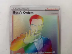 Pokemon TCG Boss Orders 200 192 Rainbow Rare Rebel Clash - Image 3