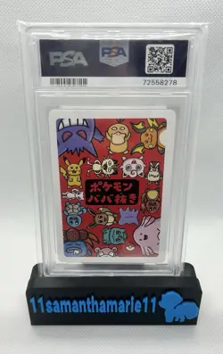 2019 Bulbasaur Pokemon Old Maid PSA 10 - Image 2