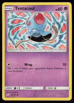 TENTACOOL 60/181 COMMON TEAM UP POKEMON LP - Image 1
