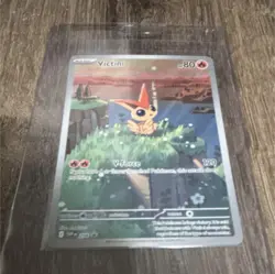 Pokemon TCG Victini Promo Holo 208 Sv: Scarlet & Violet English Basic Card - Image 1