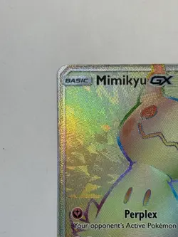 Pokemon Mimikyu GX Secret Rare Full Art 226/214 SM Lost Thunder TCG - Image 3
