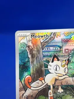 Pokemon ME02 Phantasmal Flames Meowth 106/094 Illustration Rare IR NM - Image 3