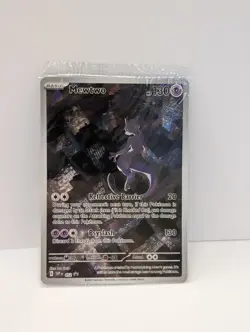 Pokemon TCG Mewtwo SVP 052 Black Star Promo 151 UPC Illustration Rare New Sealed - Image 1