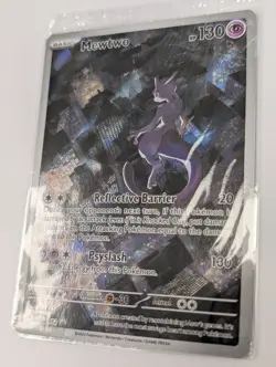 Pokemon TCG Mewtwo SVP 052 Black Star Promo 151 UPC Illustration Rare New Sealed - Image 4
