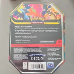Pokemon TCG Mega Charizard Y Ex Tin New Sealed - Image 2