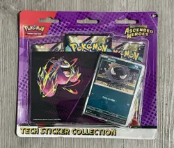 Pokemon TCG Ascended Heroes Tech Sticker Collection Gastly |BRAND NEW SEALED - Image 1