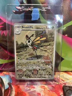2026 Pokemon ASC EN Ascended Heroes Beautifly #219/217 Illustration Rare FullArt - Image 1