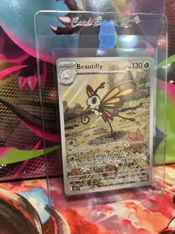 2026 Pokemon ASC EN Ascended Heroes Beautifly #219/217 Illustration Rare FullArt - Image 2