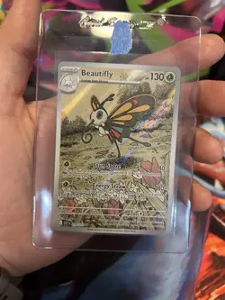2026 Pokemon ASC EN Ascended Heroes Beautifly #219/217 Illustration Rare FullArt - Image 4