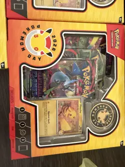 Pokemon TCG 2026 Pokemon Day Sealed Box Lot (3) Pikachu Promo & Booster Packs - Image 3