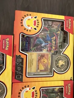 Pokemon TCG 2026 Pokemon Day Sealed Box Lot (3) Pikachu Promo & Booster Packs - Image 4