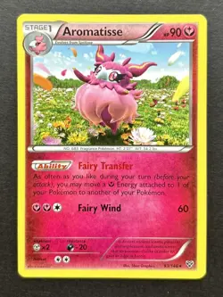 Pokemon - Aromatisse 93/146 - XY Base Set - Non Holo Rare - NM - Image 1