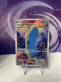 Pokemon Wailord 162/159 Journey Together Illustration Rare - Image 1