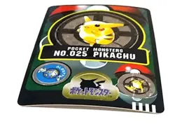 Pokemon Pikachu Carddass Trading Card Rare Condition See - Image 2
