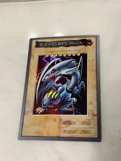 Yugioh Blue Eyes White Dragon #118 English Bandai Japanese Vintage MP (Read) - Image 1