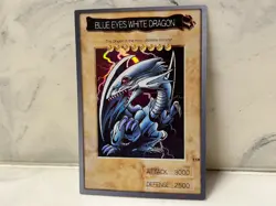 Yugioh Blue Eyes White Dragon #118 English Bandai Japanese Vintage MP (Read) - Image 2