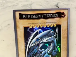 Yugioh Blue Eyes White Dragon #118 English Bandai Japanese Vintage MP (Read) - Image 3