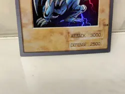 Yugioh Blue Eyes White Dragon #118 English Bandai Japanese Vintage MP (Read) - Image 4