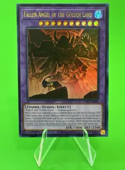 Yu-Gi-Oh Alliance Insight Fallen Angel Of The Golden Land UR ALIN-EN036 NM!!! - Image 1