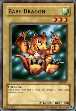 Baby Dragon - SDJ-003 - LP - YuGiOh - Image 1