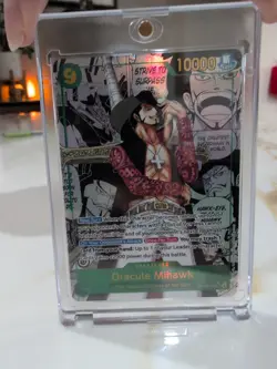 Dracule Mihawk (Manga) OP14-119 The Azure Sea's Seven Foil ❤ MOTHER_2_ALL - Image 1
