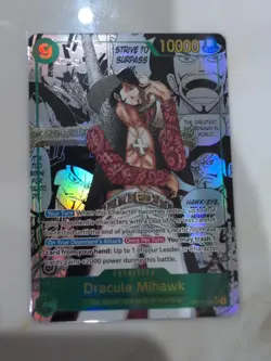 Dracule Mihawk (Manga) OP14-119 The Azure Sea's Seven Foil ❤ MOTHER_2_ALL - Image 2
