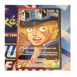 Namco Sabo OP13-004 Alternate Art Foil Leader Carrying on His Will 5000 English - Image 1