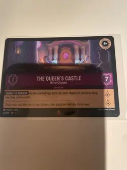 Disney Lorcana TCG the Queen's Castle 67/204 Rare Card Into the Inklands - Image 1