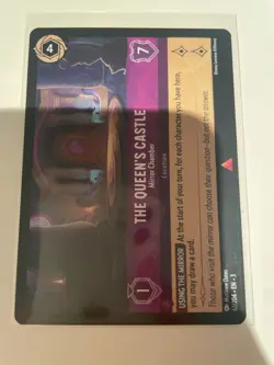 Disney Lorcana TCG the Queen's Castle 67/204 Rare Card Into the Inklands - Image 2
