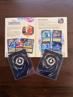 Disney Lorcana Magical Places EPCOT 2026 Rapunzel & Donald Duck Promo Cards - Image 4